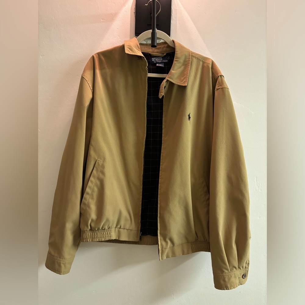 Polo Ralph Lauren Tan Jacket Outdoor Men’s Large